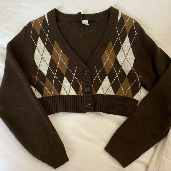 Divided Sweaters - H&M Divided Cropped sweater